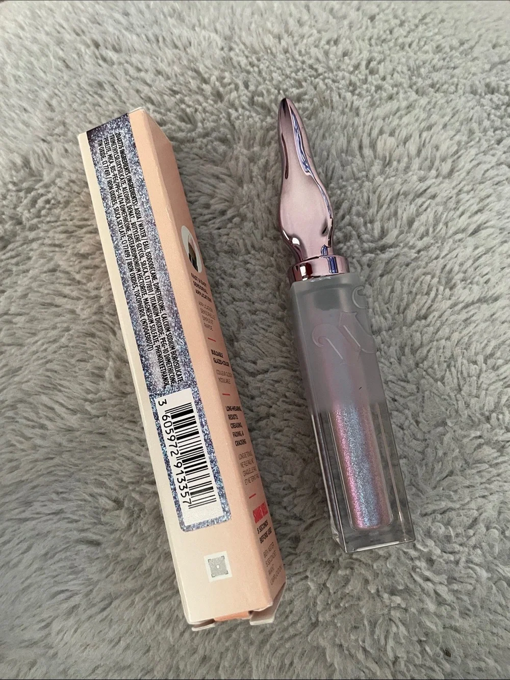 Urban Decay 24/7 Glaze-On Liquid Eyeshadow — Iridescent Silver Pink